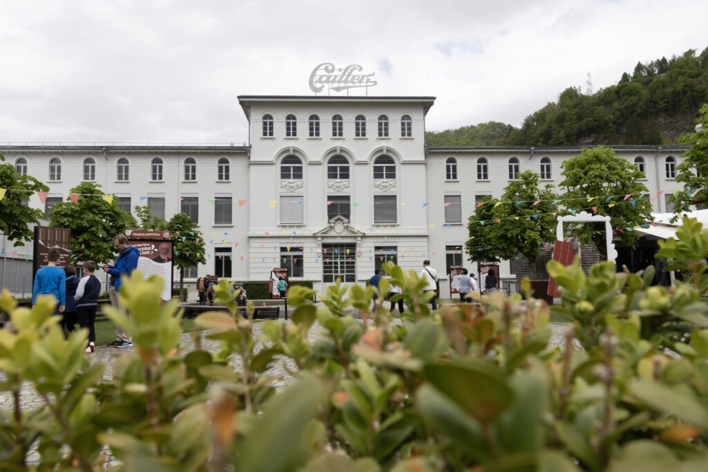 Gruyeres chocolate factory