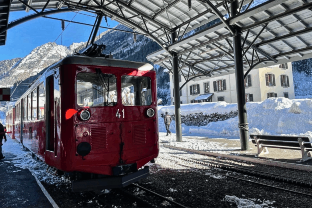 Chamonix cable car