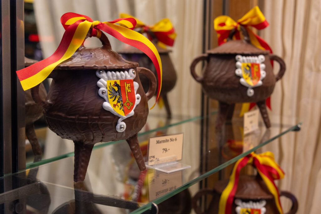 Swiss chocolate shop geneva
